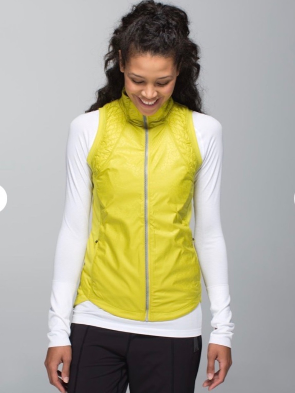 NWT Lululemon Rebel Runner Vest *Petal Camo Embossed Almost Pear Size 10
